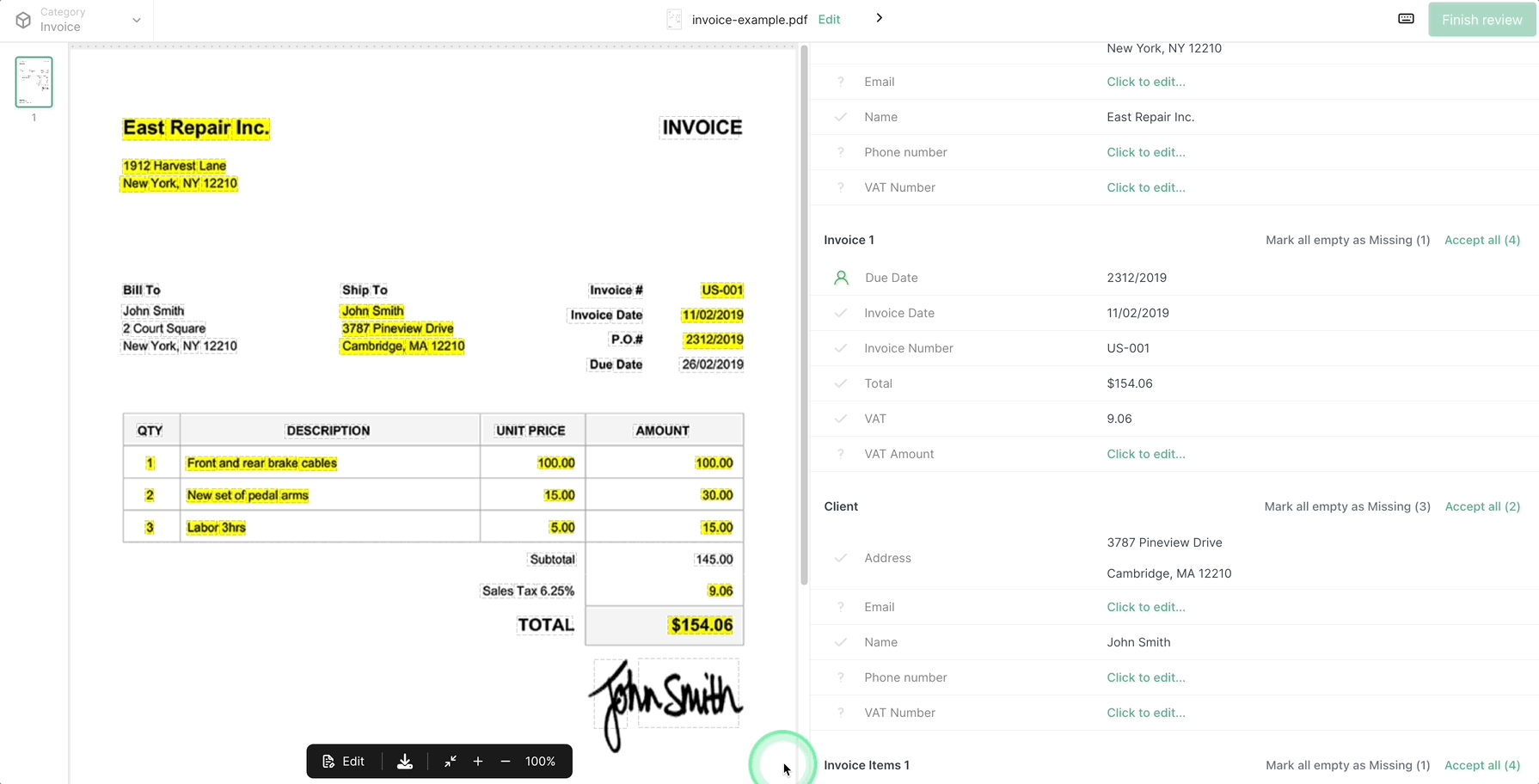 Decline Annotation