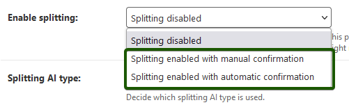 Splitting Modes Image